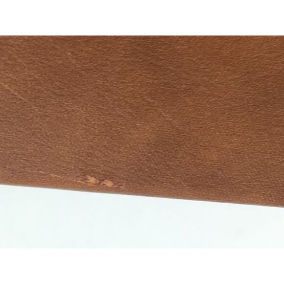 Cassette Tape Case Holder 12 Brown Faux Leather Travel Storage - Picture 5 of 12